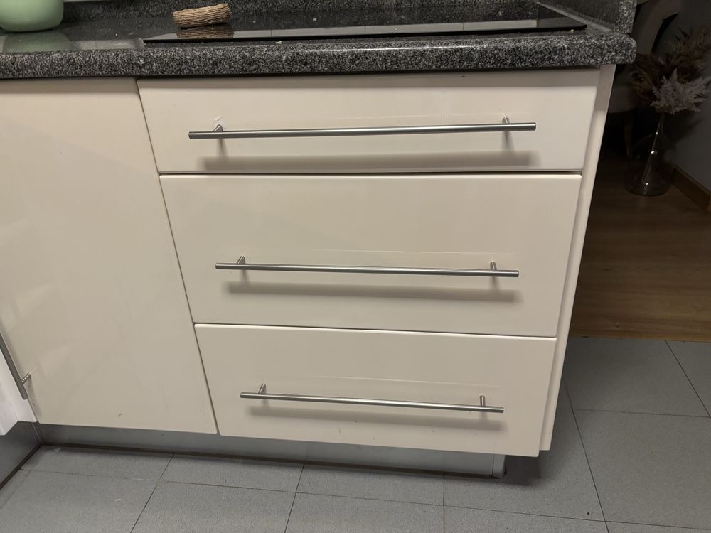 Puxadores inox escovado