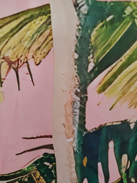 Zasłona prysznicowa w palmy