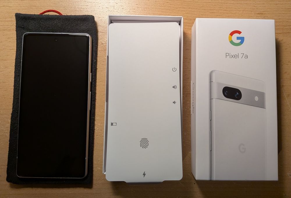 Google Pixel 7a 8GB RAM 128 GB biały