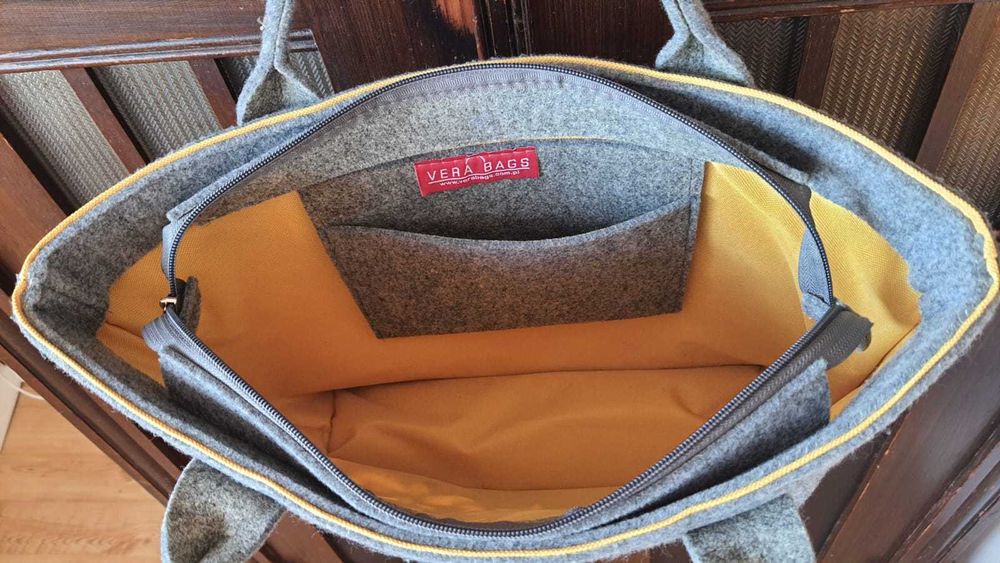 Damska torba filcowa