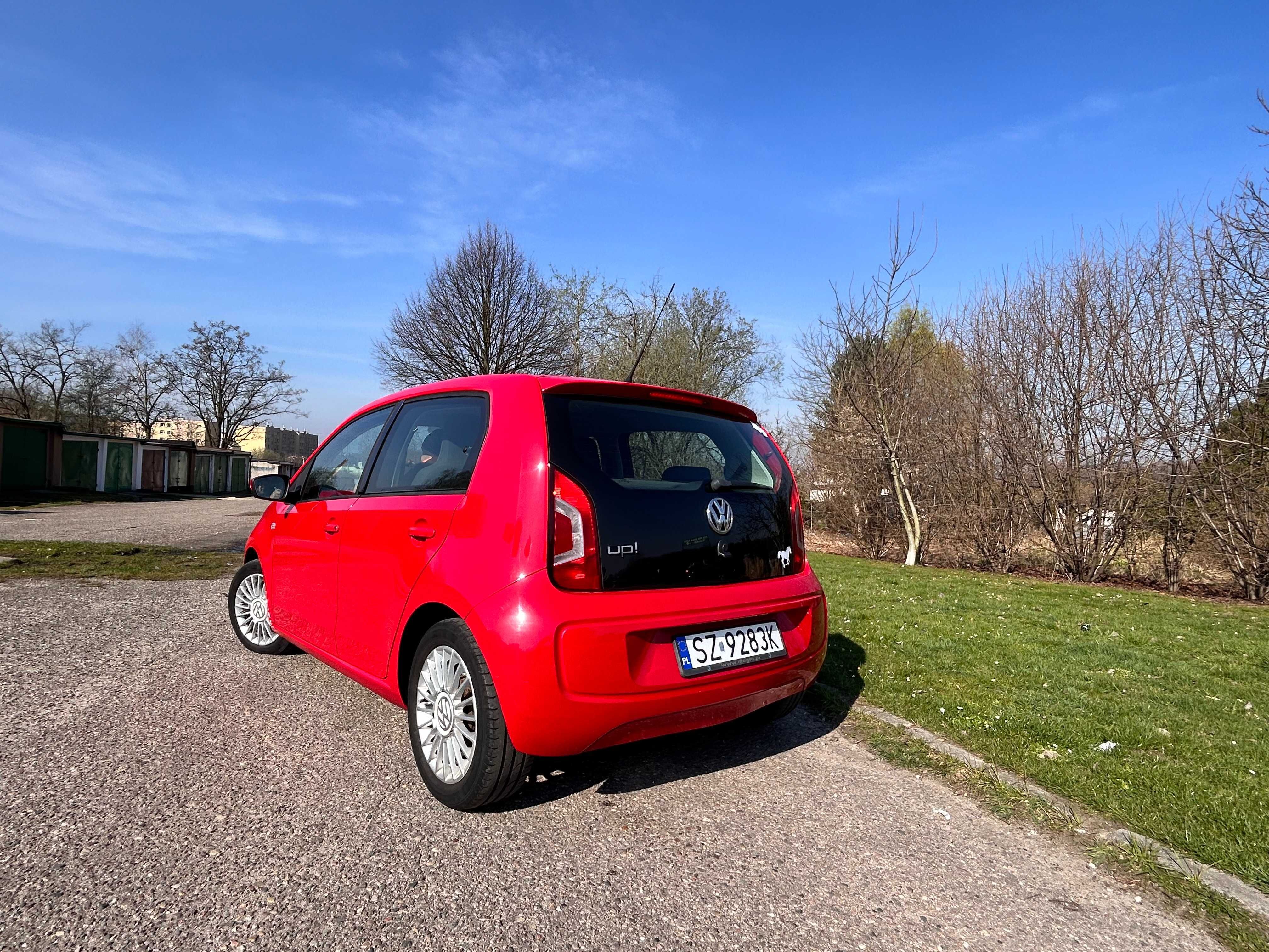 VW UP benzyna +LPG, komputer ,bogata wersja, BEZWYPADKOWY, PRYWATNE