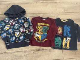 Komplet bluza + 2bluzki Harry Potter r.104