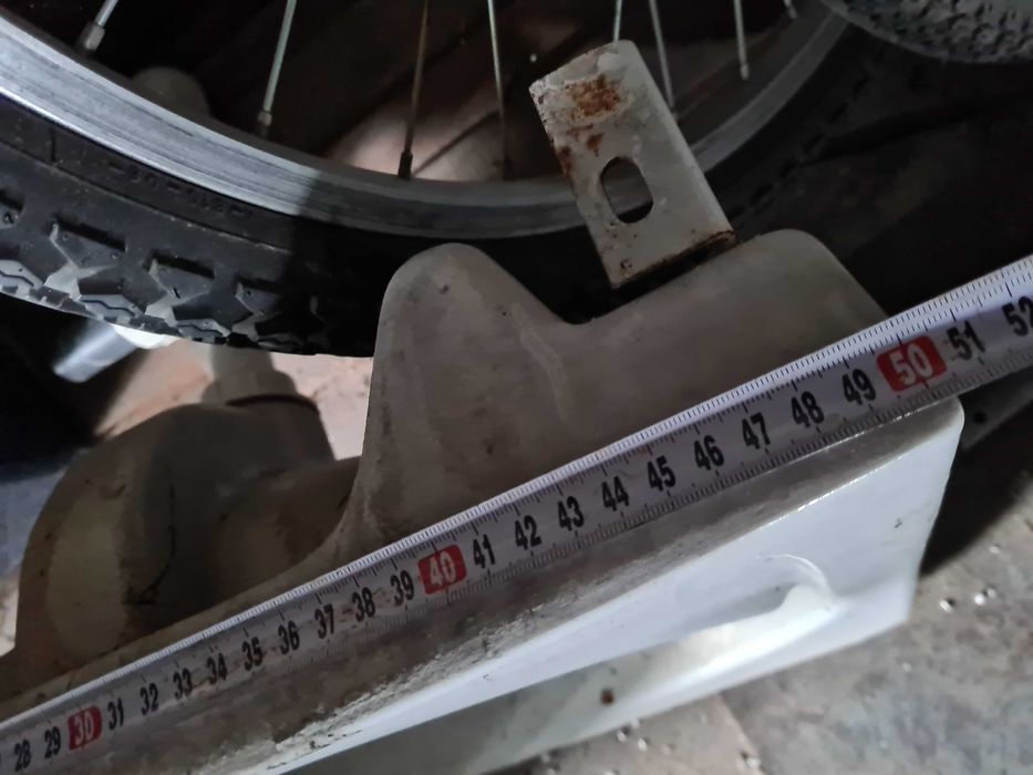 Stare umywalki zestaw 2 sztuki białe 50cm 55cm