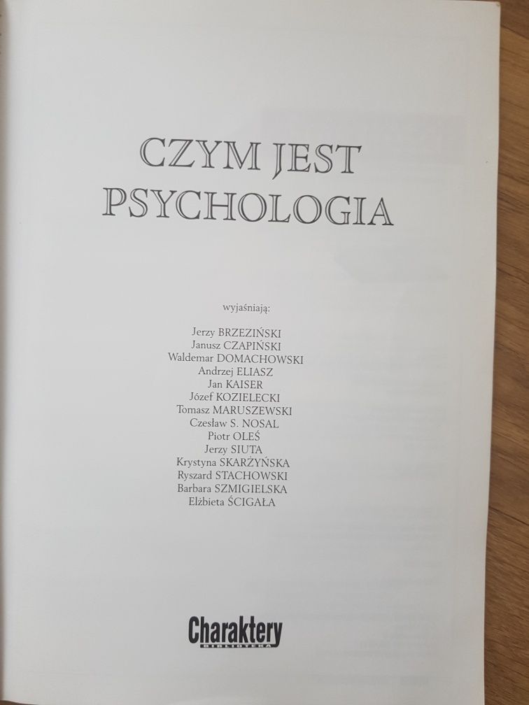 Czym jest Psychologia - zestaw artykulów z cz. Charaktery