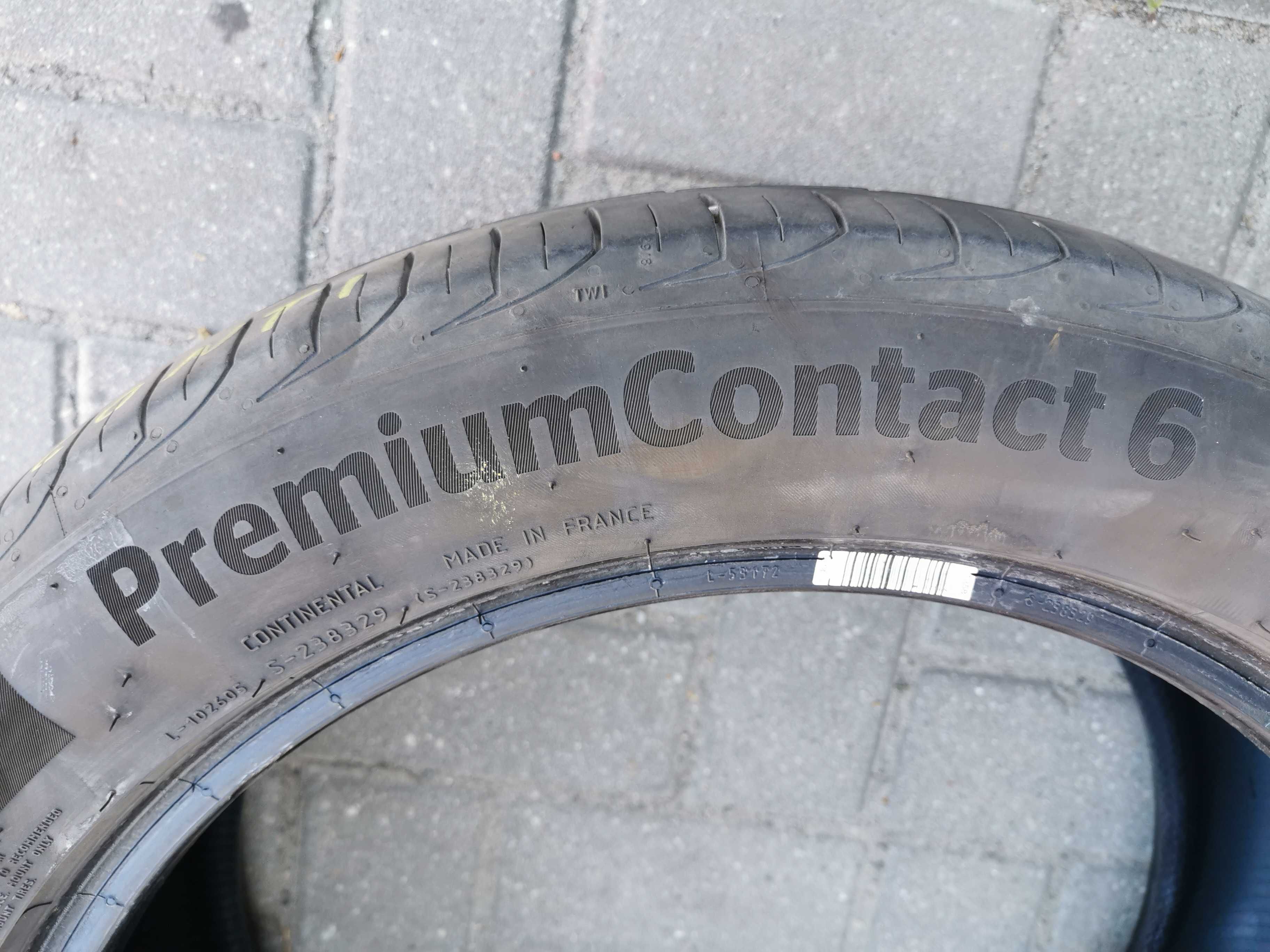 1x Continental PremiumContact 6 215/50r17 91Y 2021r Rant N6550