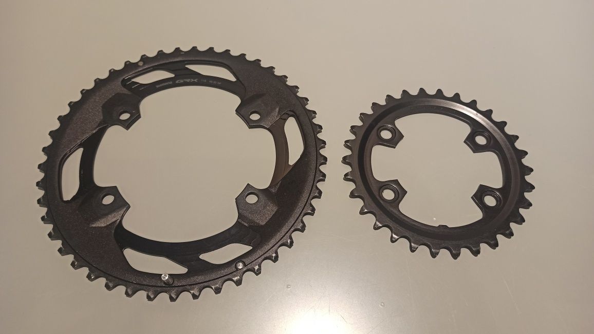 Zębatki blaty Shimano GRX 46/30 FC-RX610-2 2x11
