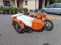 Ural 650 z koszem Dniepr mw k650 zamiana zamienię motocykl quad cross