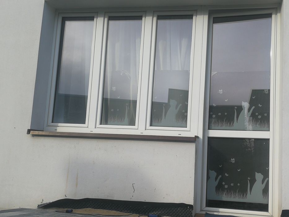 Okno z demontażu 200/ 158 cm, okna balkonowe