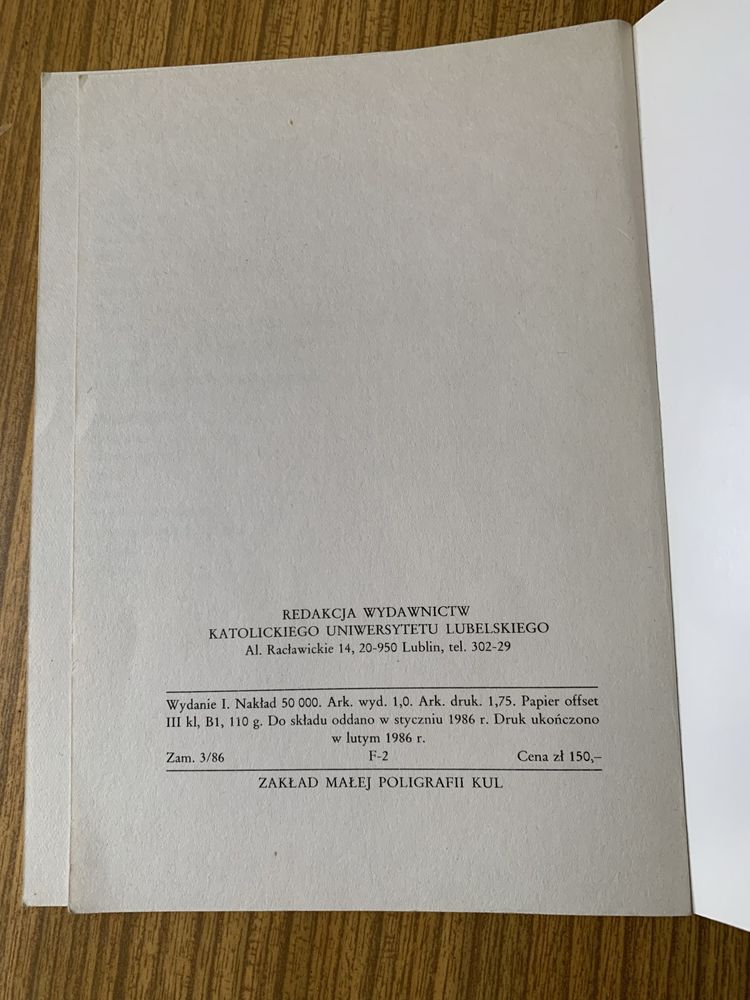 Książka Na osiołku Jan Twardowski 1986 r