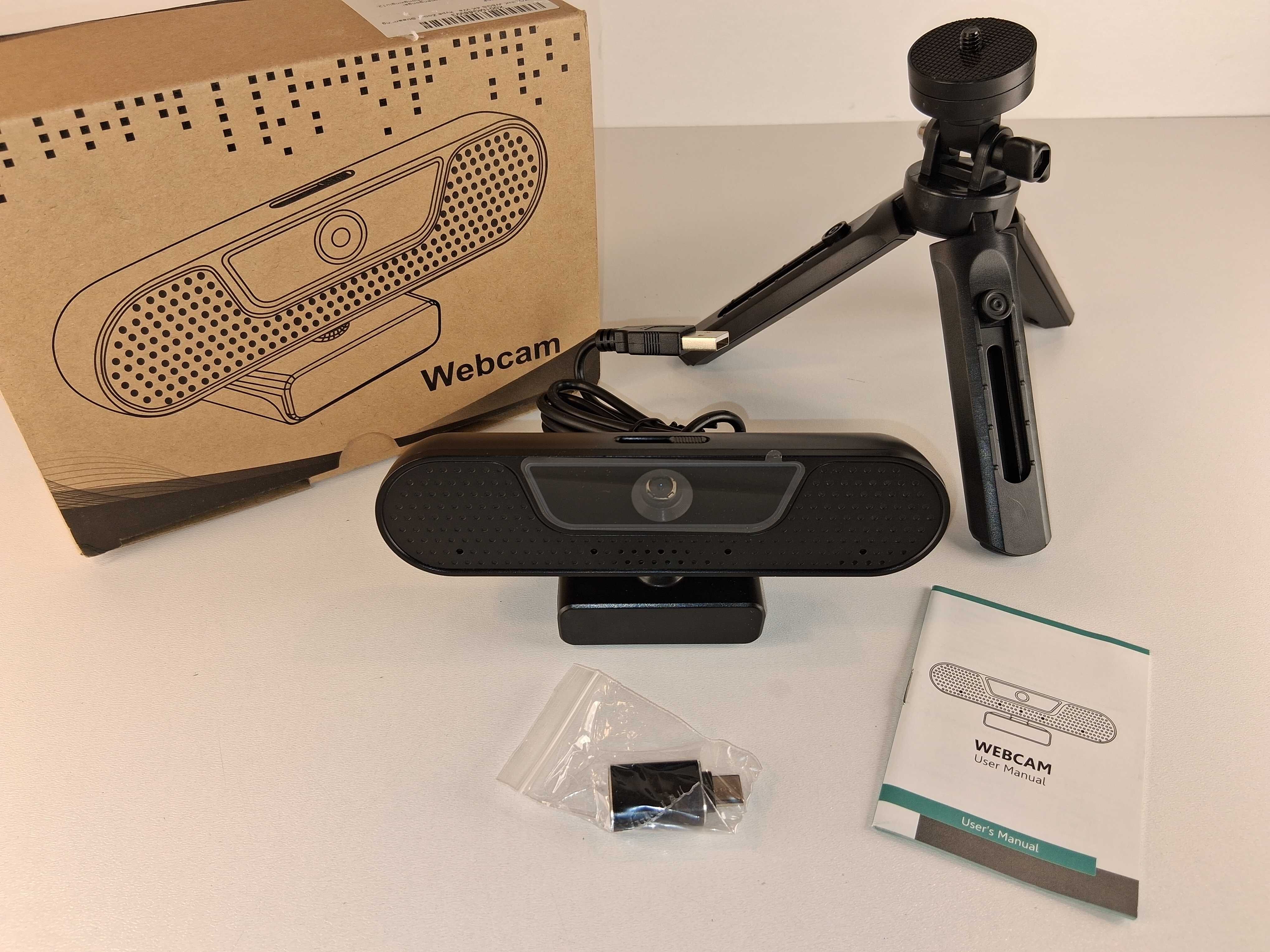 E113 Kamera Internetowa Vizolink W8GS 4K Z Mikrofonem Statywem