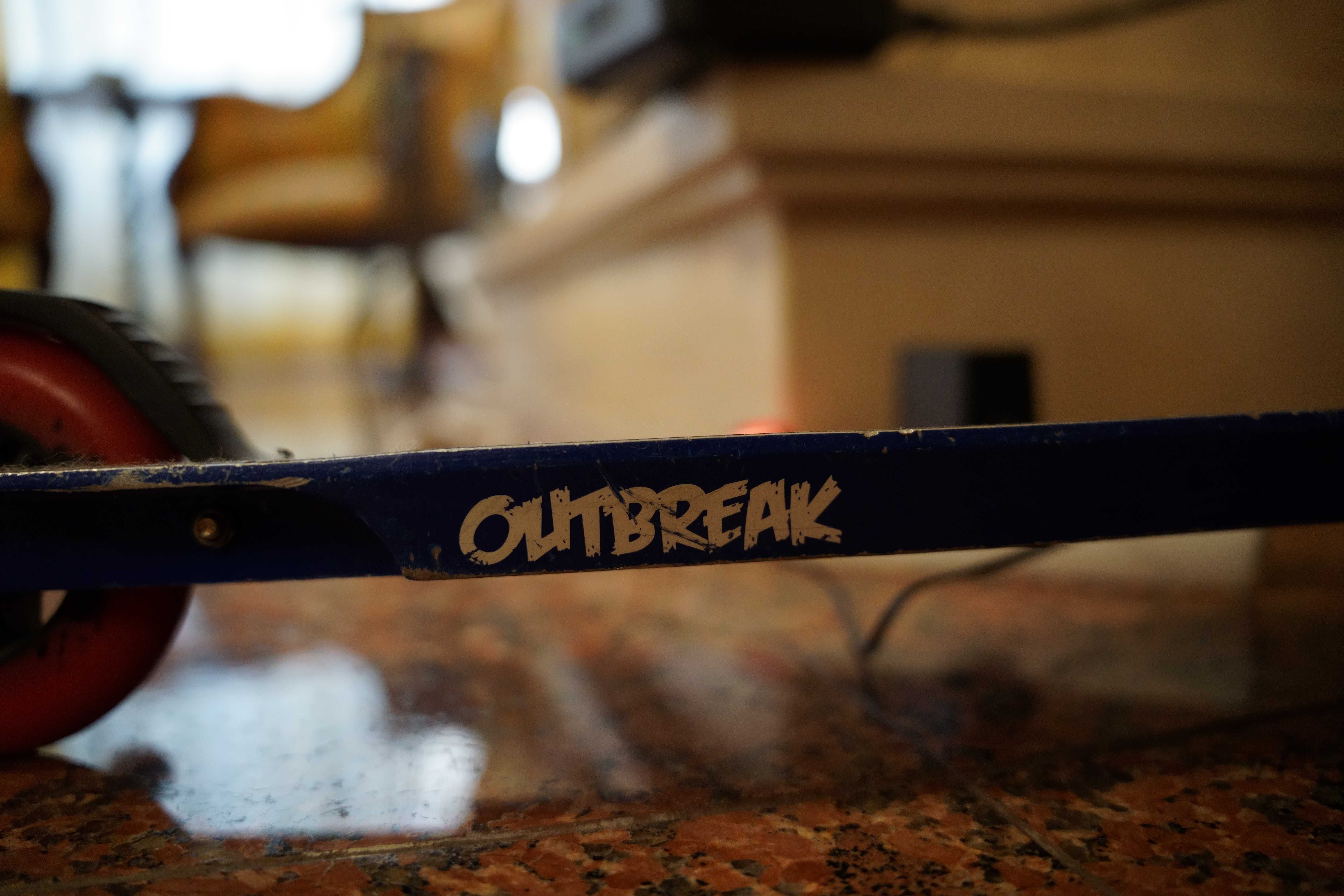 Trotinete freestyle outbreak + pegs nas duas rodas