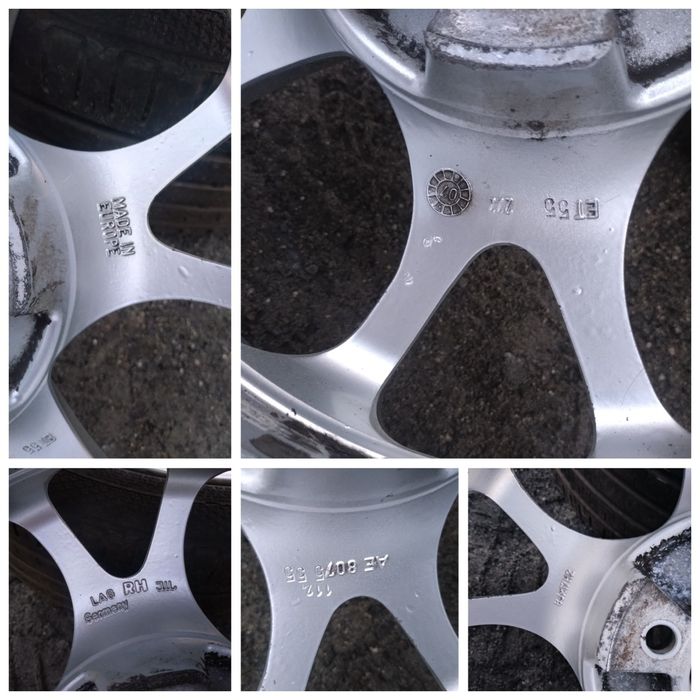 Koła felgi aluminiowe dystanse śruby 5x112 8x17 Audi Volkswagen Seat S