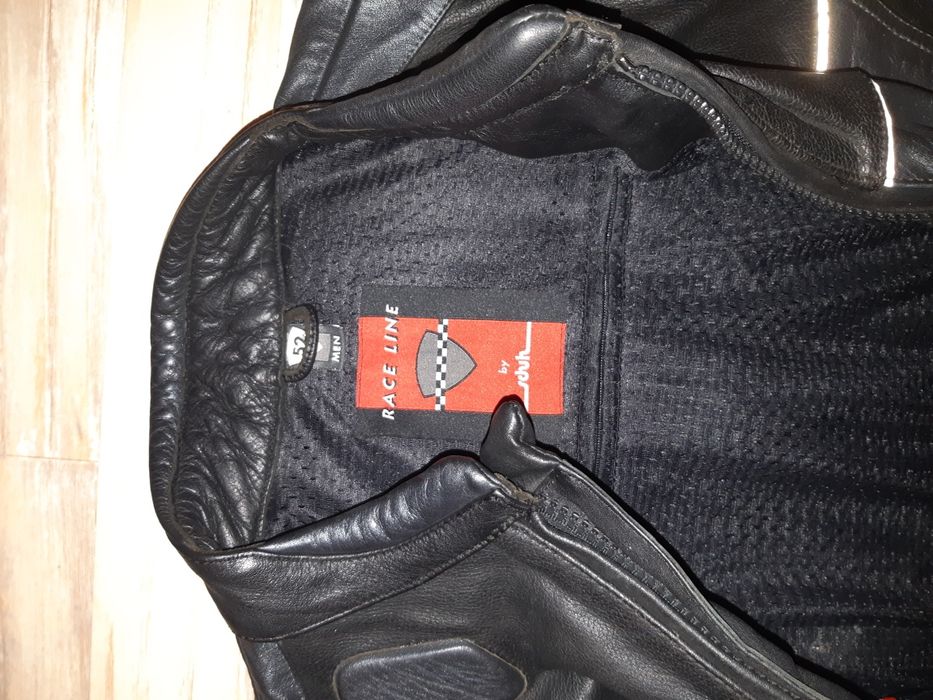 Skórzany kombinezon motocyklowy 52