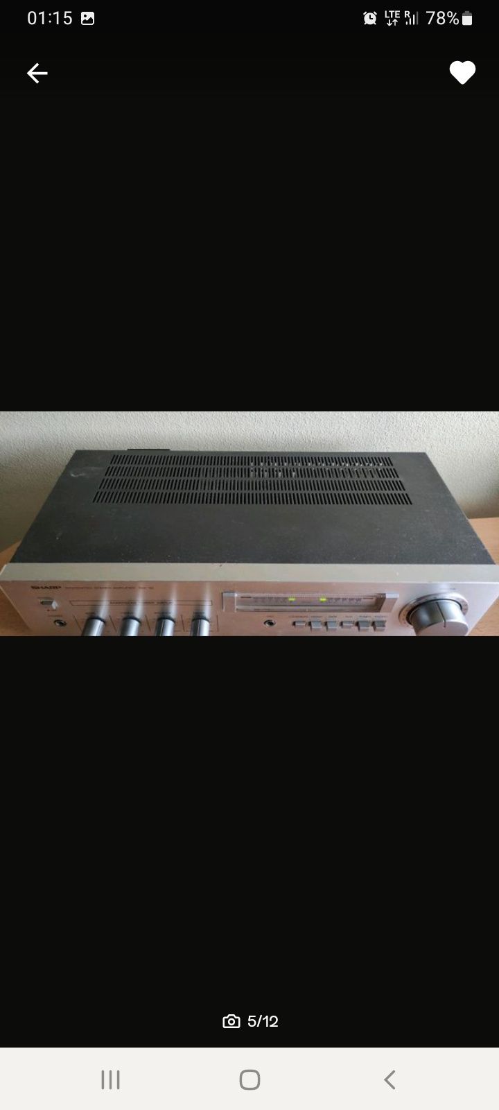 SHARP Kolumny tuner deck wzmacniacz