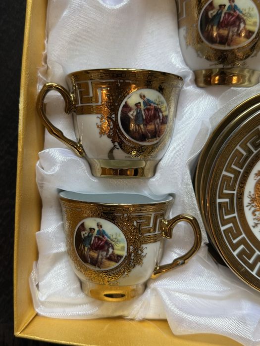 Набір фарфоровий Royal Porcelain England (6 чашок + 6 блюдець, новий)