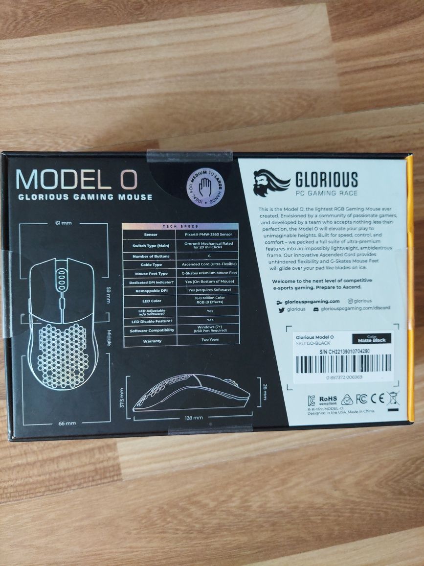 Мишка Glorious Mobel O