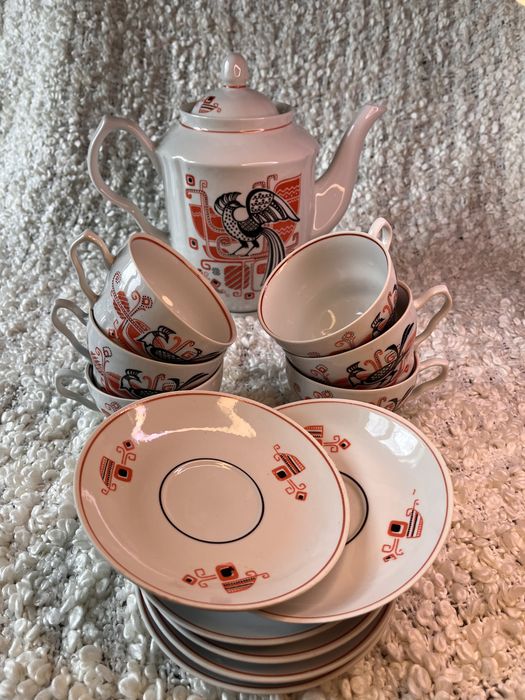 Сервіз клеймо Баранівський ФЗ. Фарфор вінтаж