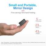 Dyktafon cyfrowy z MP3 - 13h nagrywania, format WAV/MP3, USB