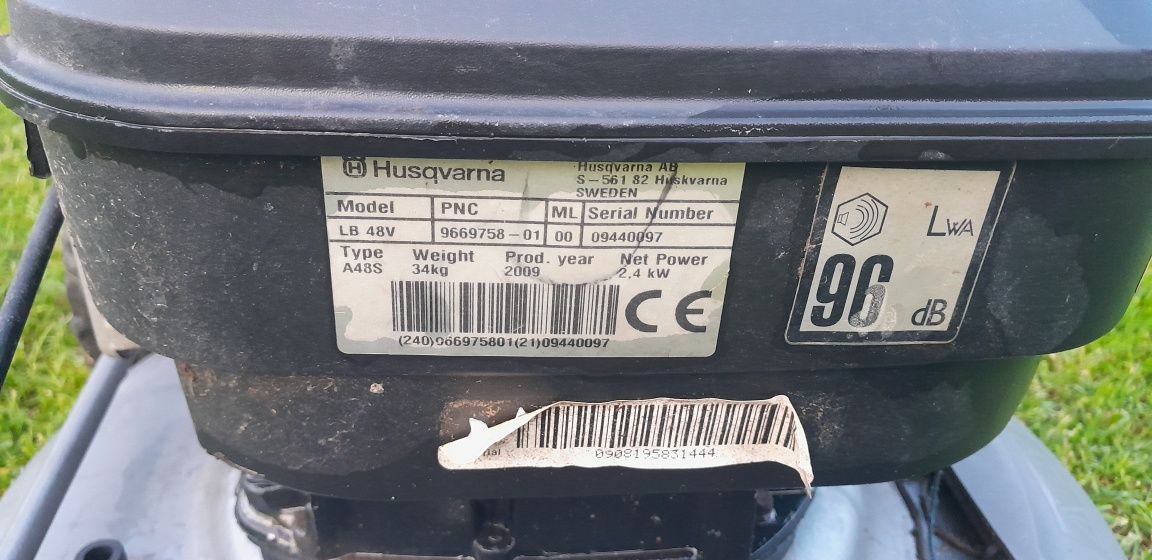 kosiarka spalinowa z napędem husqvarna lb48v Okazja super stan