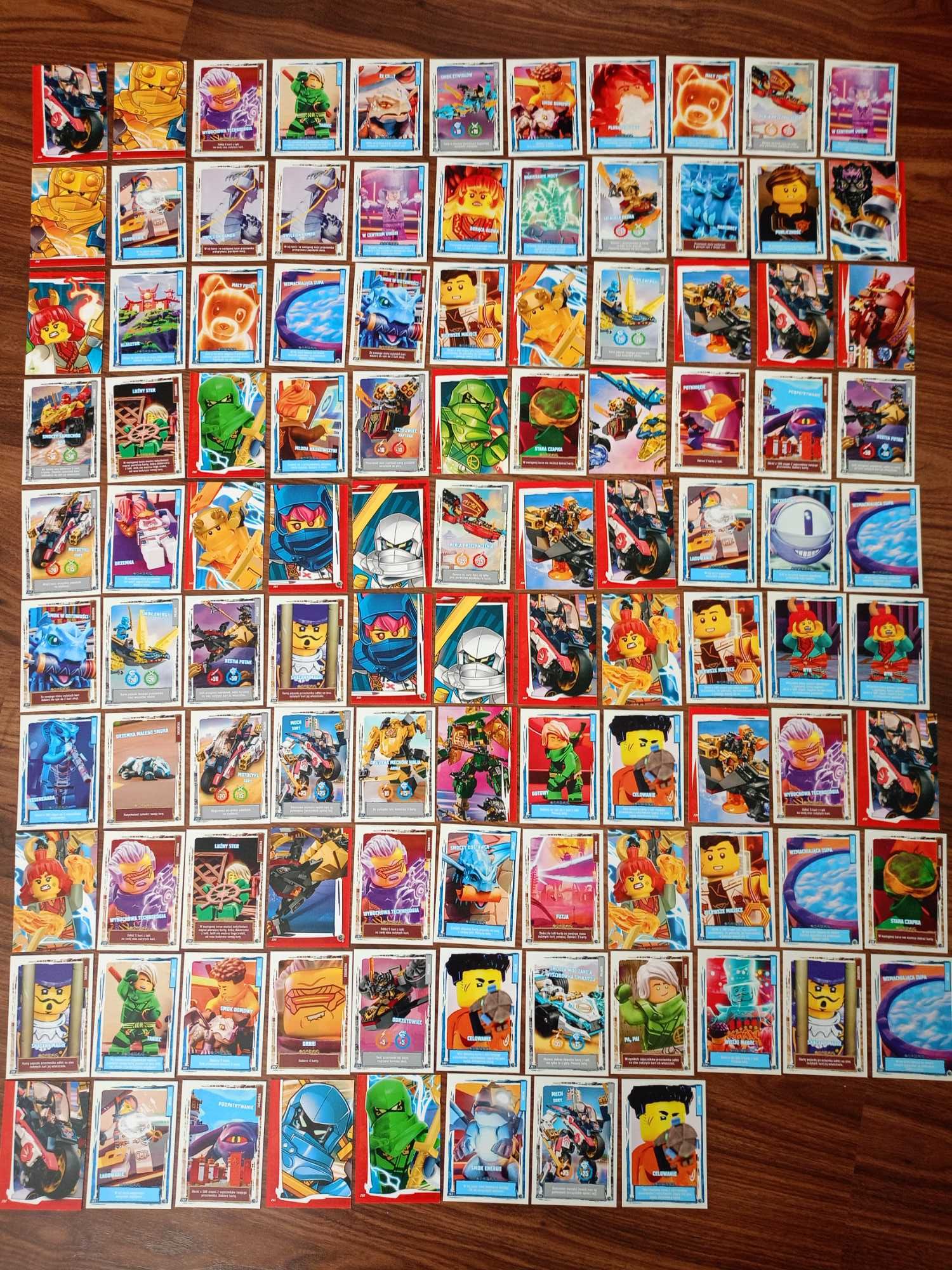 Karty LEGO Ninjago TCG Seria 9 na sztuki (opis)