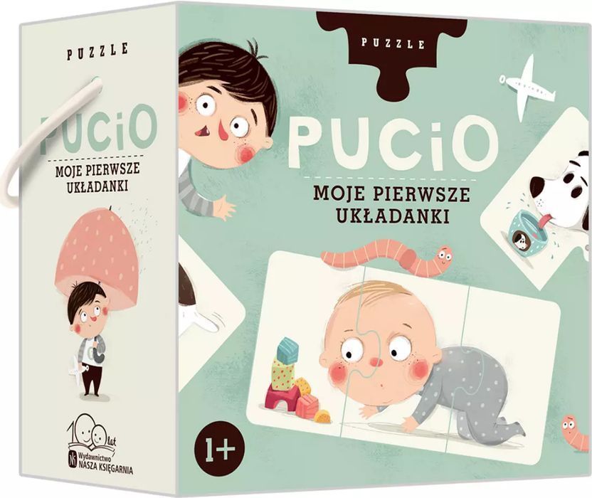 Pucio. Moje pierwsze układanki. Nasza Księgarnia - gry. Nowy Produkt