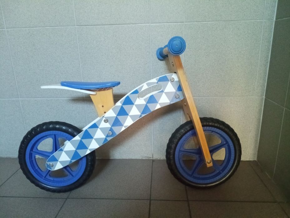 Rowerek ,  rower  biegowy drewniany