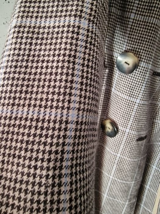 Płaszcz w kratę Zara 34