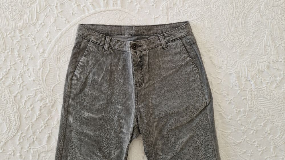 Calças zara cinzenta tamanho 36