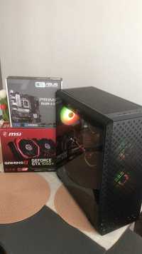 Komputer gamingowy i3 12100f, gtx 1050ti, 16gb RAM, SSD, HDD, LED