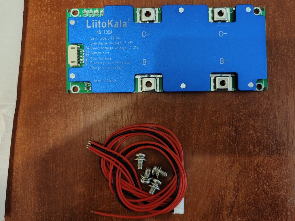 Плата BMS LiitoKala 4s 12v 100A