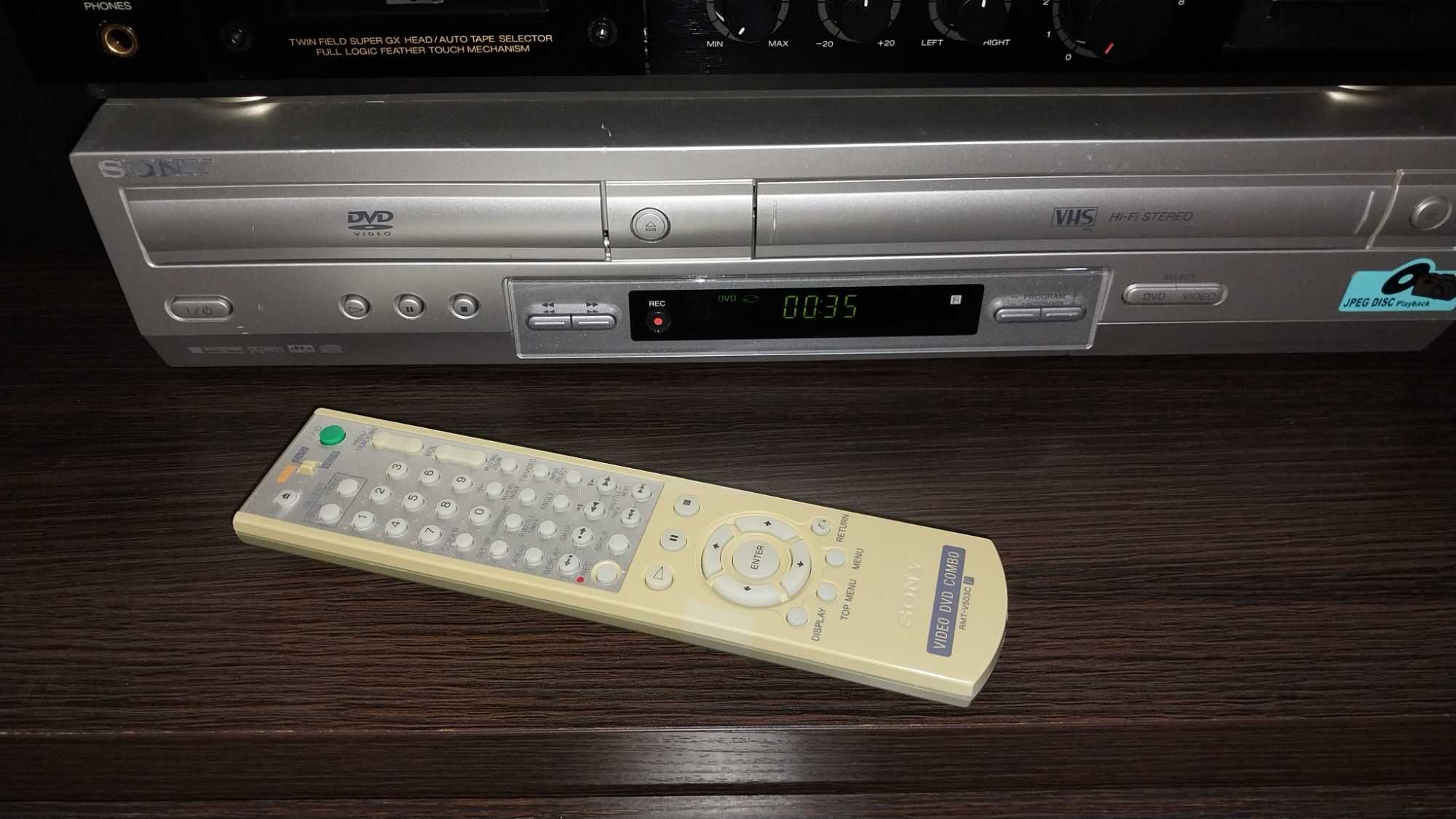 Sony Slv D910E Dvd player VHS combo