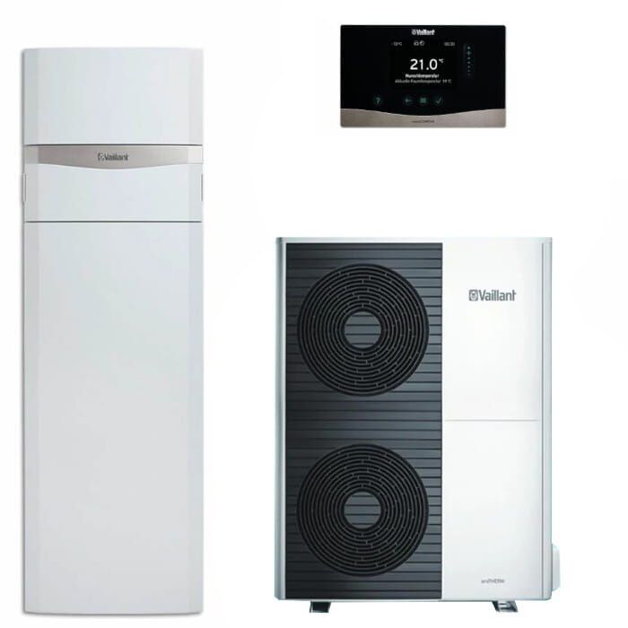 Vaillant Pompa ciepła  VWL 105/5AS + uniTOWER VWL 128/5IS +VRC 720