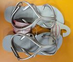 Havaianas klapki japonki sandały złote rozm. 33-34