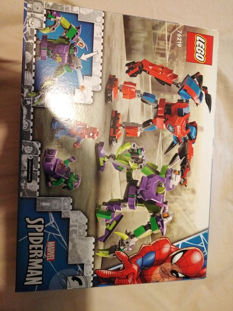 LEGO® 76219 Marvel Super Heroes - Bitwa mechów Spider-Mana i Zielonego
