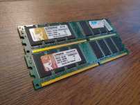 Pamięć RAM DDR Kingston KVR400X64,  512 MB 400 MHz, Zestaw 2 szt