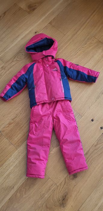 Kombinezon kurtka i spodnie zimowe 110 dwuczęściowy 3- 4 latka