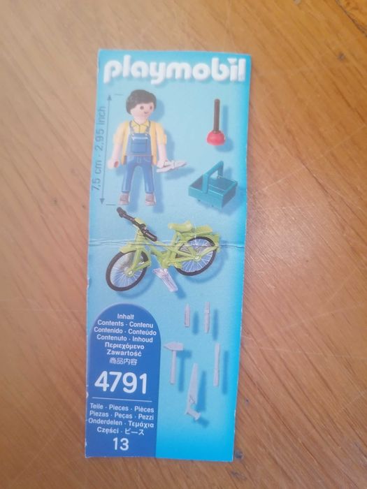 Playmobil Canalizador de bicicleta 4791