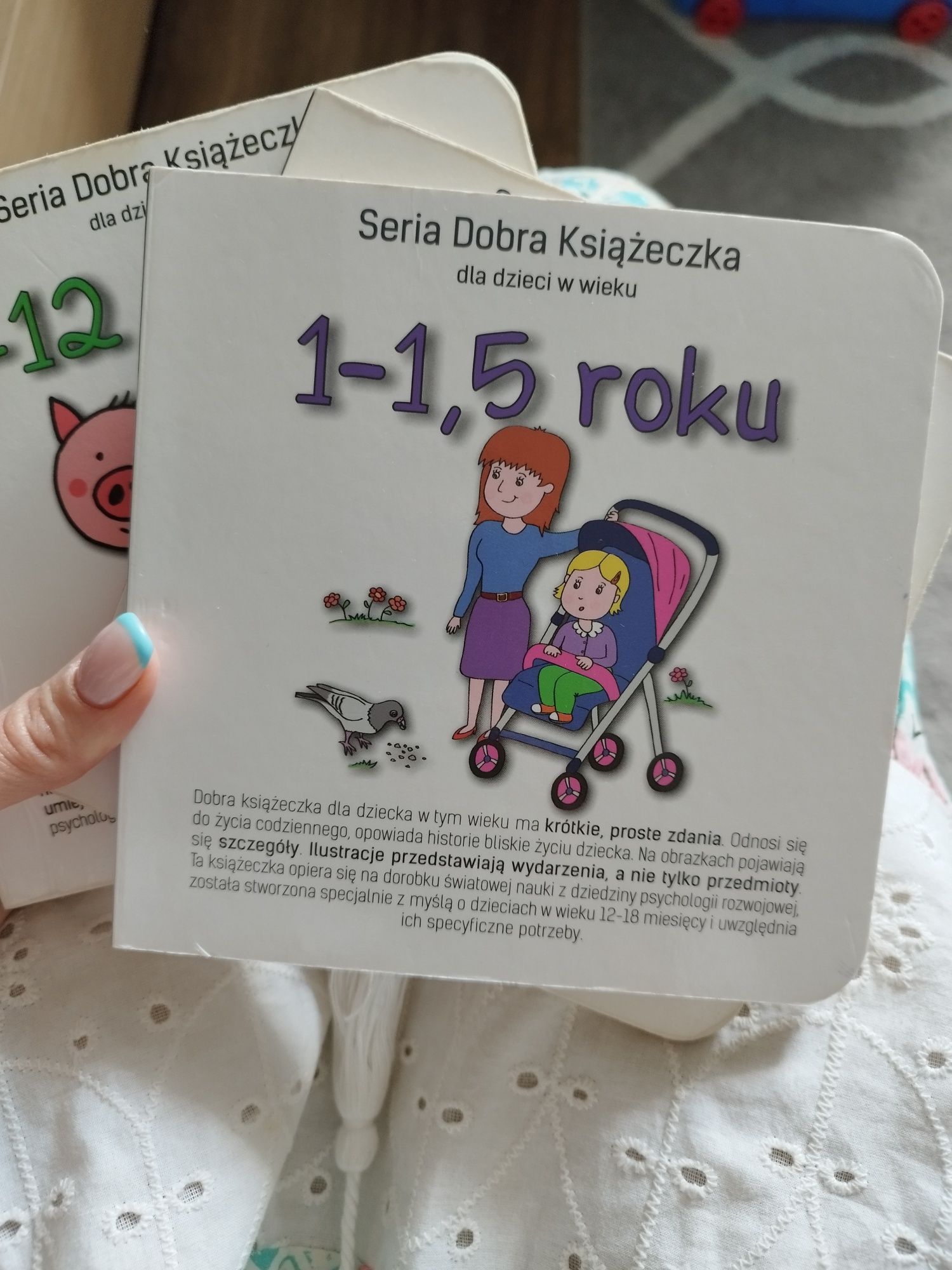 Seria dobra książeczka 3 sztuki dla dzieci książka