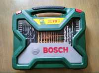 Nowy zestaw wierteł/końcówek Bosch X-Line Titan 70 elementów