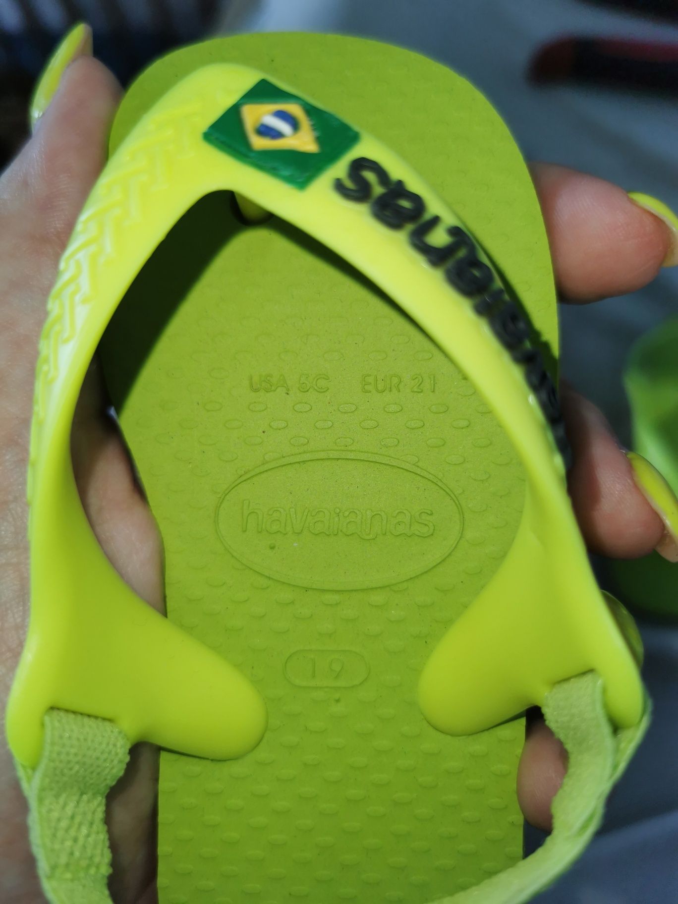 Havaianas bebé NOVAS tamanho 19