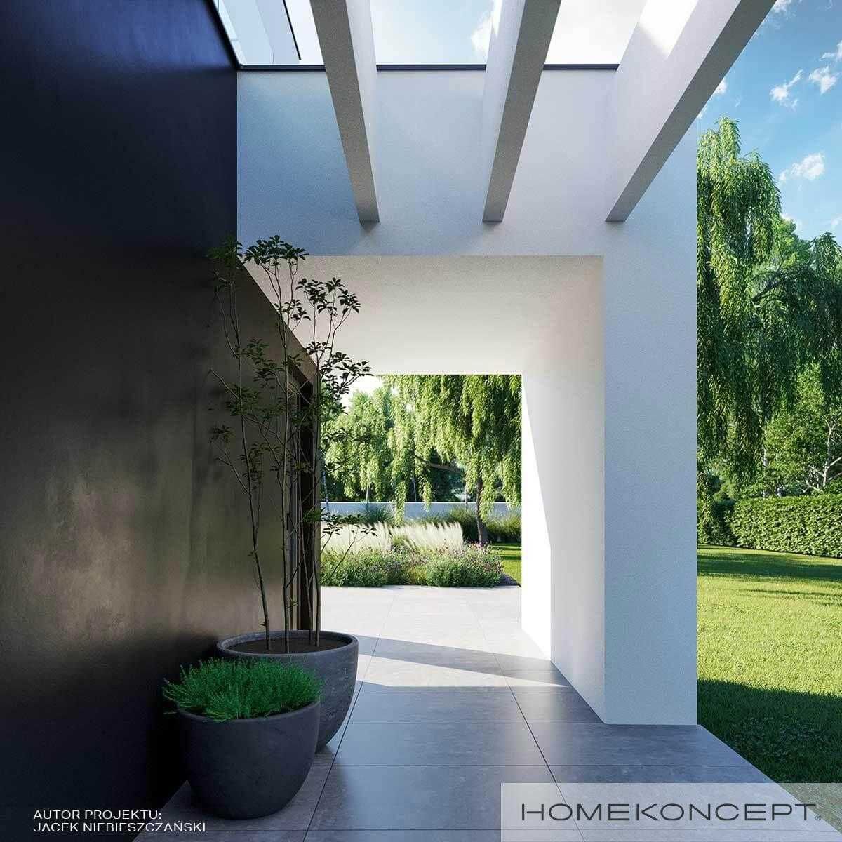 Gotowy projekt domu - Home Koncept 37 Dom o powichrzeni 186,56 m2