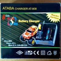 Зарядное устройство на 8 AA AAA NiCd, NiMh и 9В аккумуляторов (новое)
