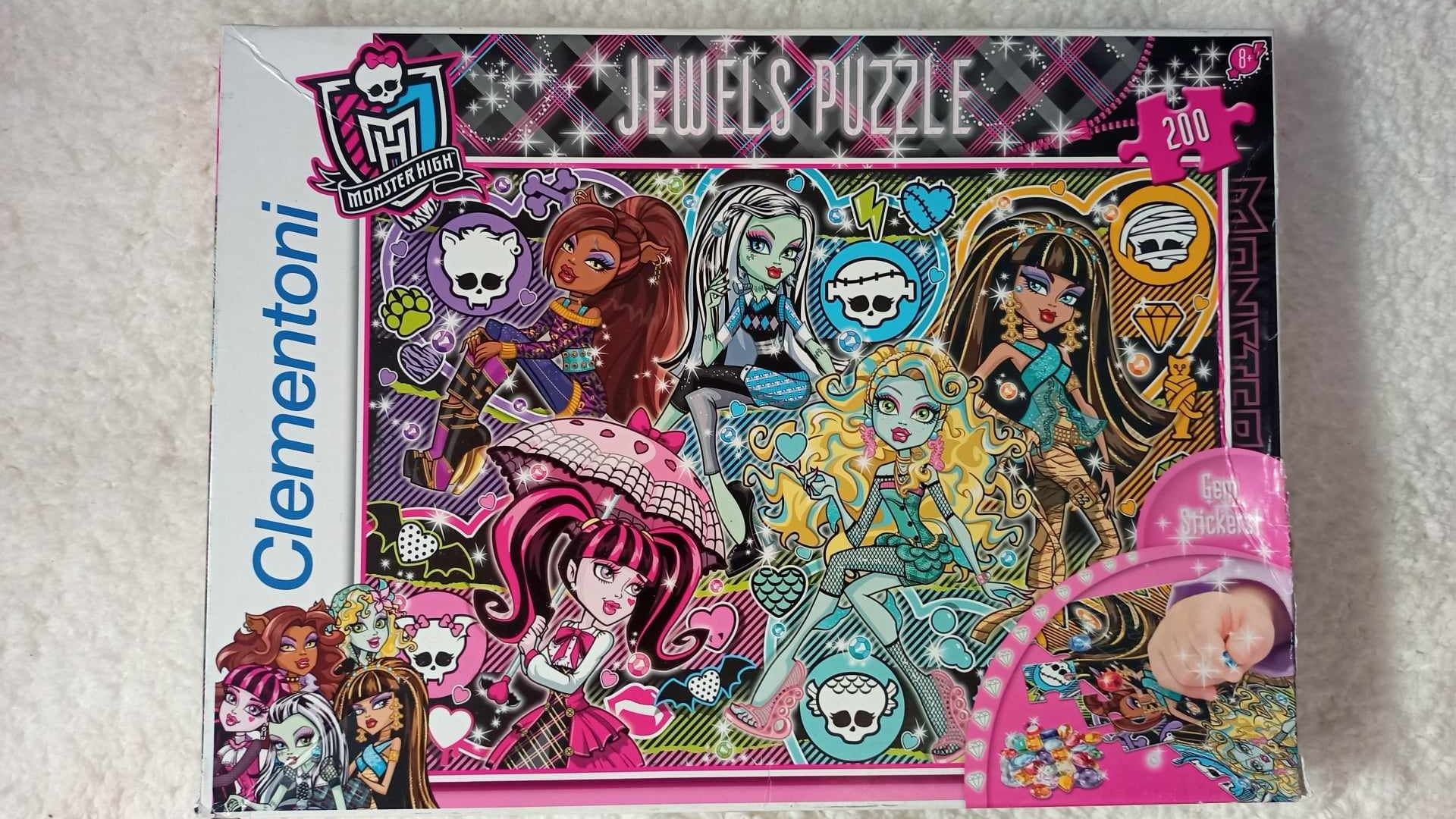 Puzzle Monster High Jewels 200 elementów
