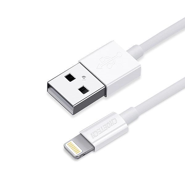 Kabel Choetech Ip0027 Usb-a - Lightning MFi 1.8m - biały