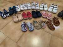 Lote de calcado menina