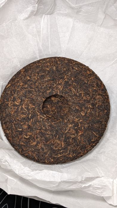 Китайський чай Шу Пуер Mengku Rongshi Mu Ye Chun Гун Тін (Палацовий)