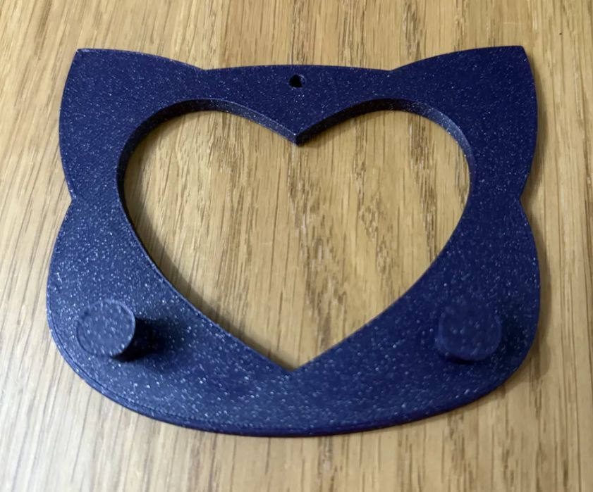 Gancho de Roupa Super Kitties Coração