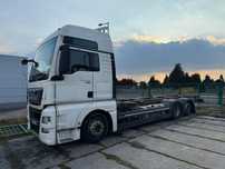 MAN TGX 26.440  MAN TGX 26.440 2015r. euro 6, zabudowa BDF Wecon, rama pod zabudowę