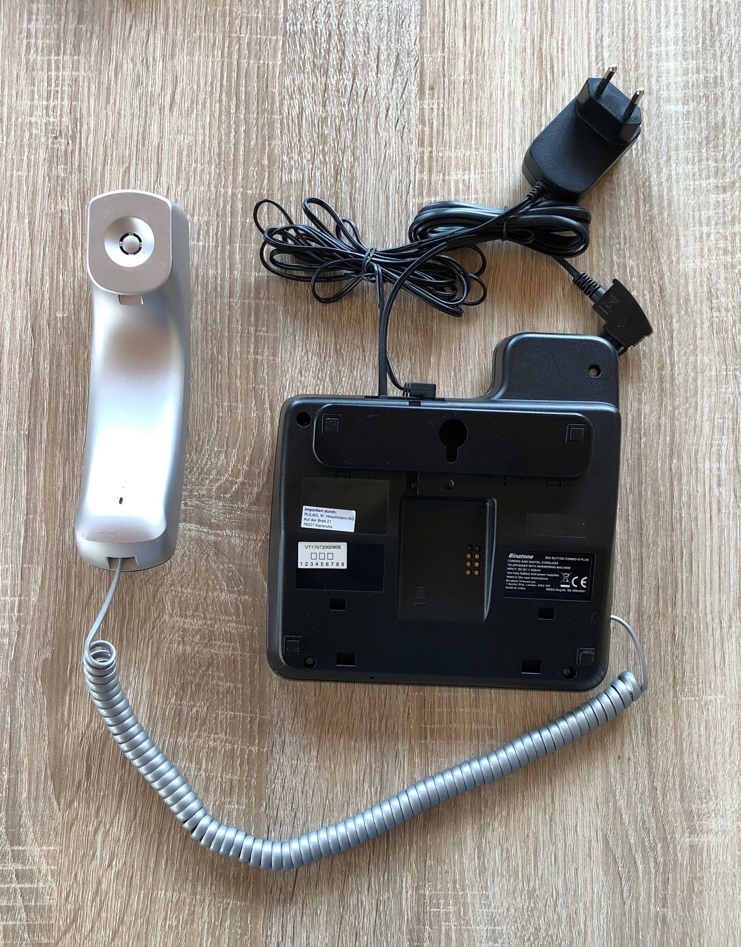 Sprzedam telefon stacjonarny Binatone, stacjonarny, 2 słuchawki