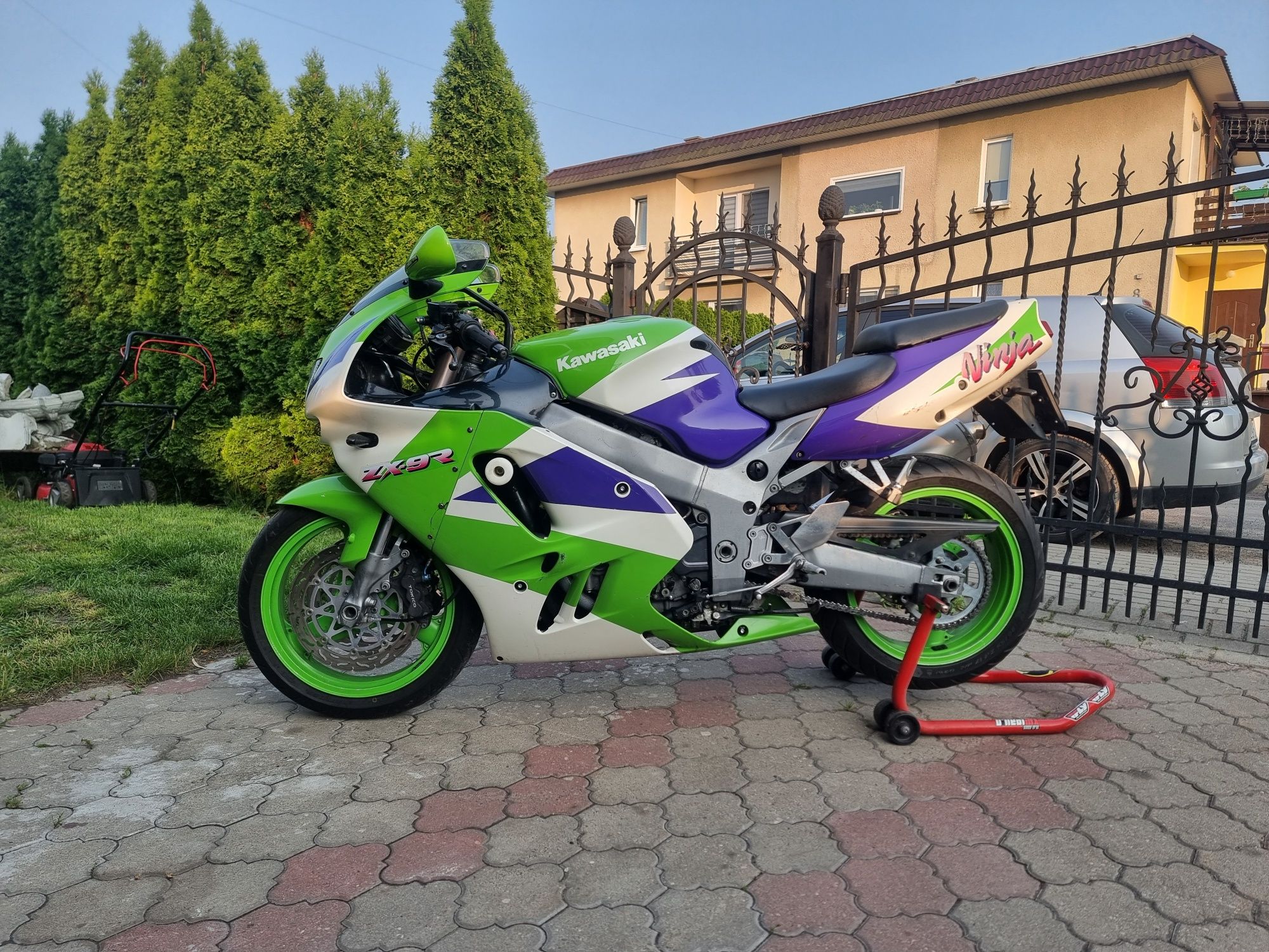KAWASAKI ZX-9R 1995R. 143km Mocna i nieokrzesana.